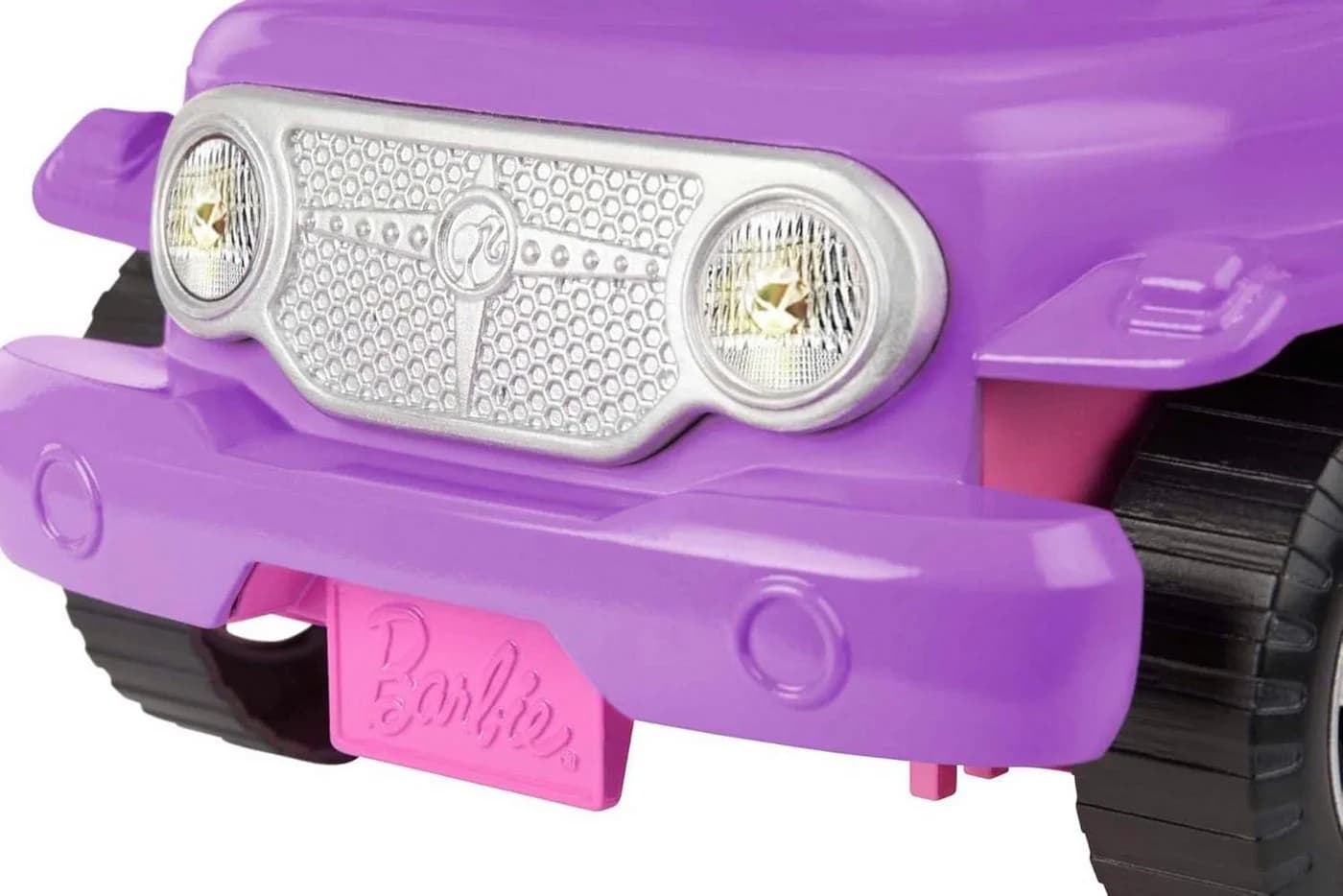 Barbie Jeep Convertible Lila mit beweglichen Rädern - Bild 3