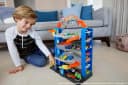 Hot Wheels City Stunt Garage-Spielset mit Aufzug und Stunts Bild 1