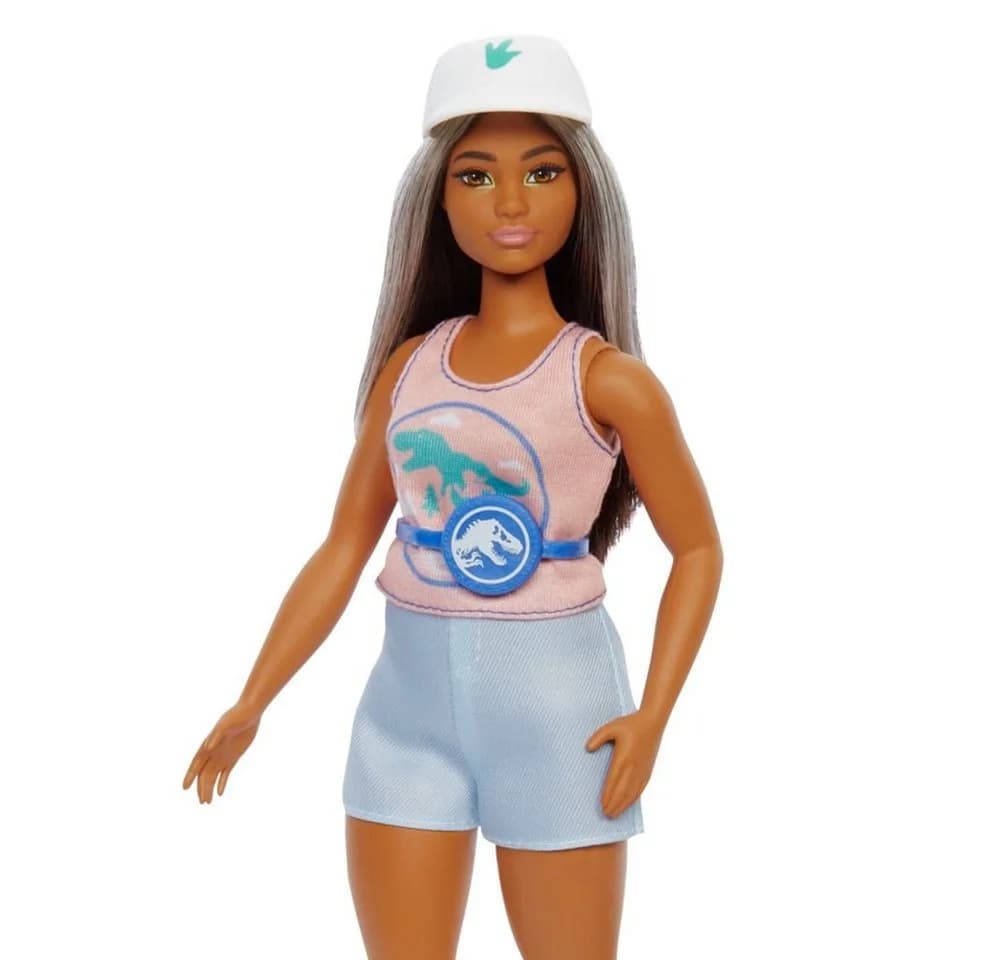 Barbie Puppenkleidung T-Rex Run Jurassic World Blau - Bild 3