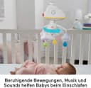 Fisher-Price® Traumhaftes Wolken-Mobile & Spieluhr (Licht, Musik, Geräuschsensor) Bild 1