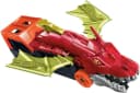Hot Wheels City Track-Set Drachen-Starter-Transporter + Auto Bild 2
