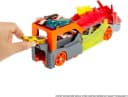 Hot Wheels City Track-Set Drachen-Starter-Transporter + Auto Bild 5