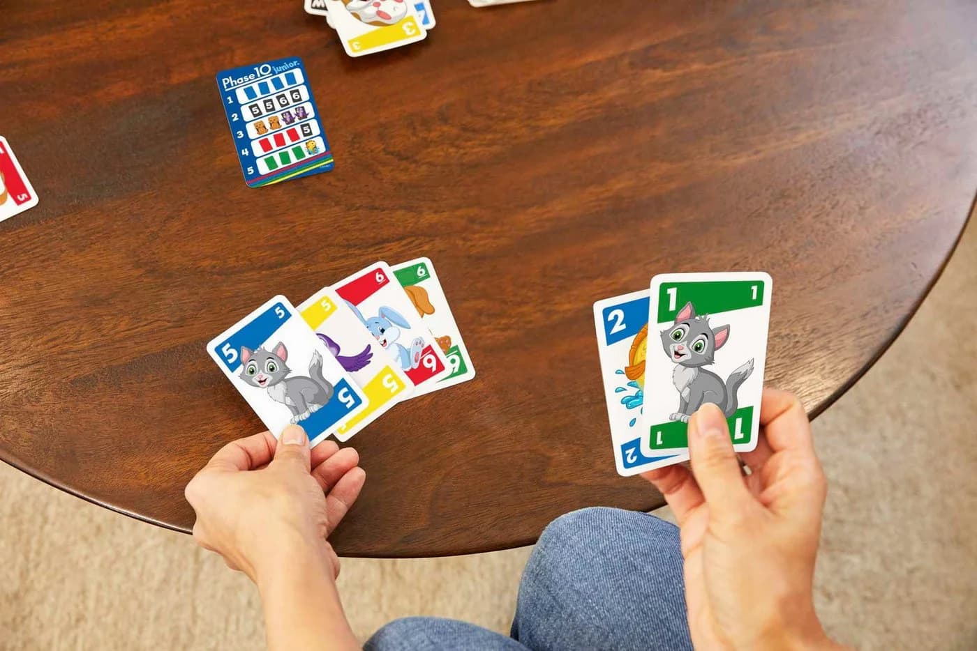 Mattel Games Phase 10 Junior Kartenspiel Bunt - Bild 5