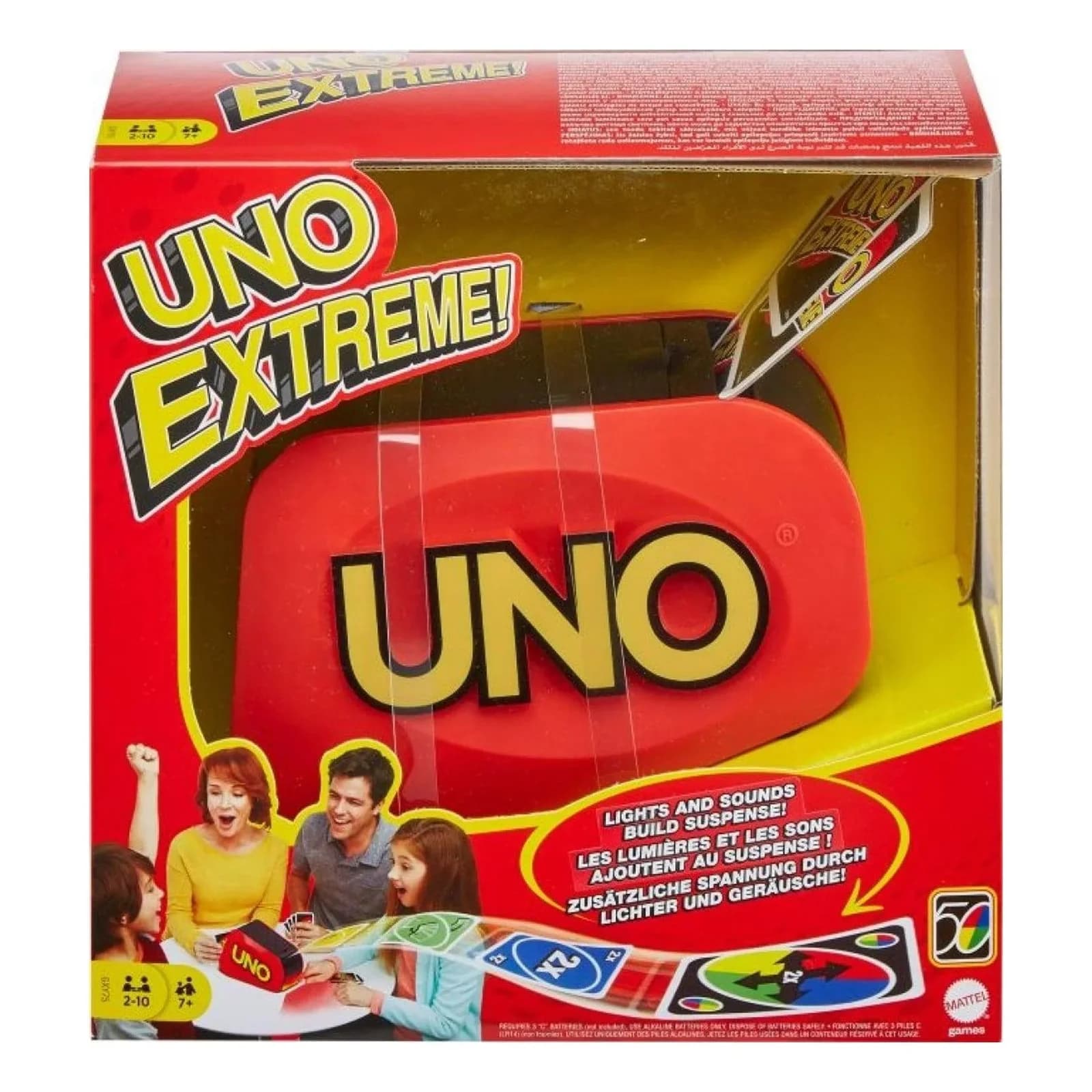 Mattel UNO Extreme Kartenspiel mit Soundfunktion