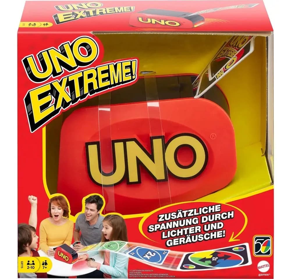 Mattel UNO Extreme Kartenspiel mit Soundfunktion - Bild 5