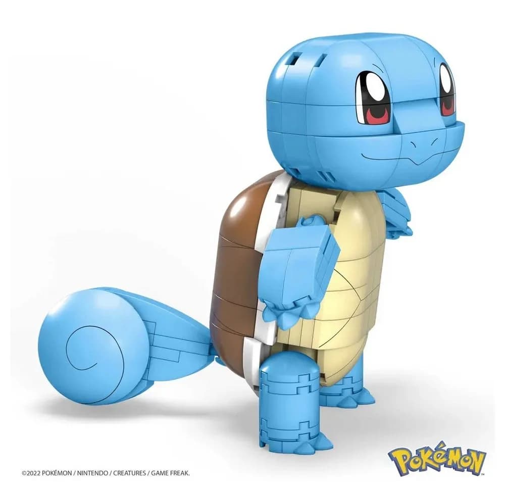 MEGA BLOKS Pokémon-Bauspielzeug-Set Schiggy Spielbausteine 199 Teile - Bild 5