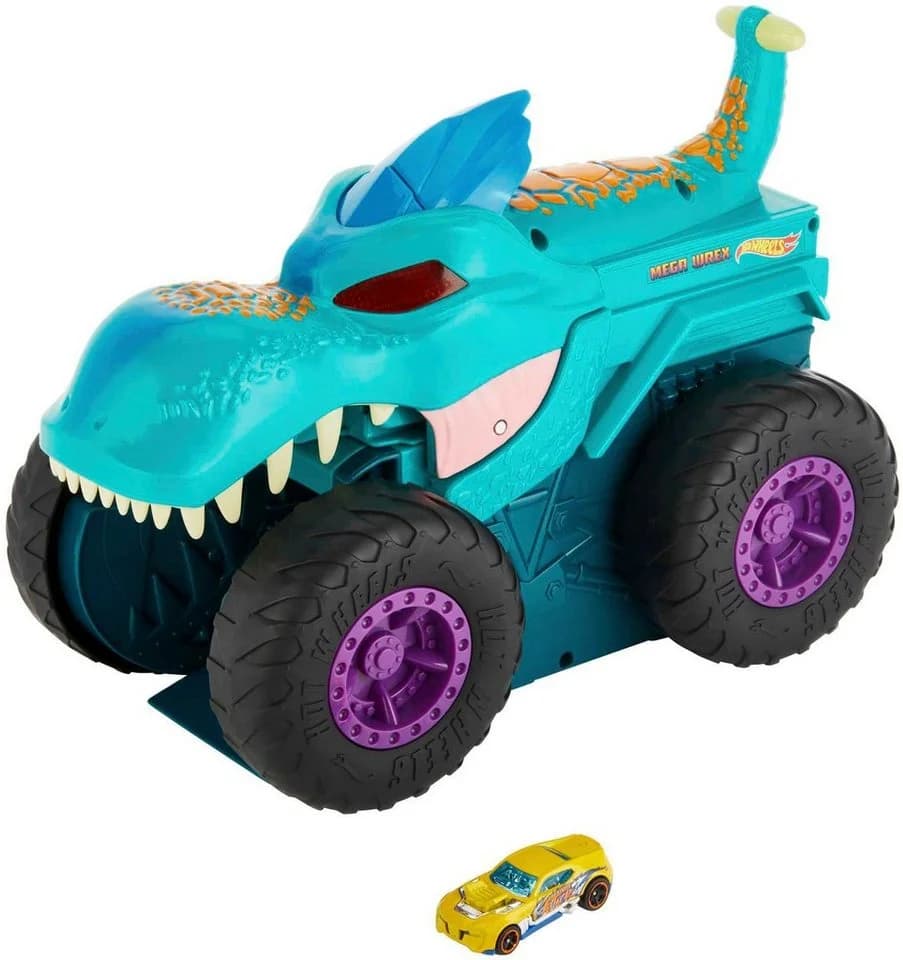 Hot Wheels Spielzeug-Monstertruck Mega-Wrex mit Licht und Sound - Bild 2