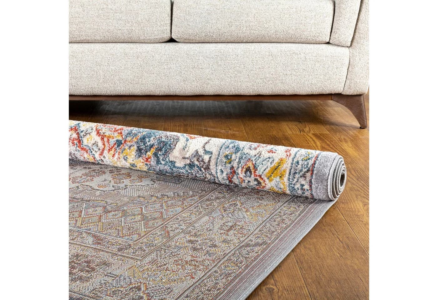 Livabliss Teppich CASABLANCA Rechteckig 80x150 cm Orientalisch Grau - Bild 3