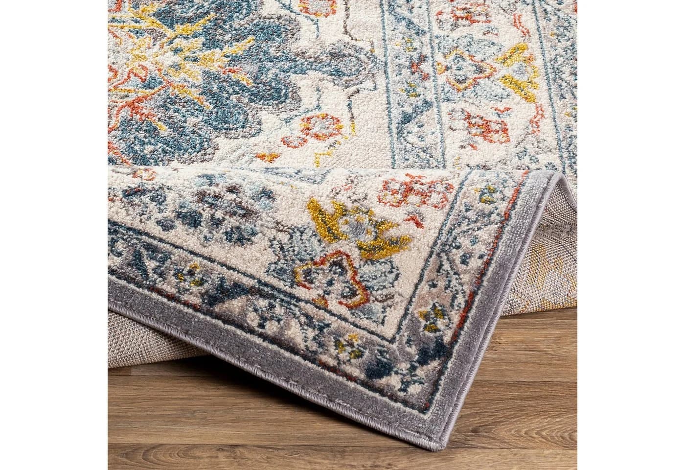 Livabliss Teppich CASABLANCA Rechteckig 80x150 cm Orientalisch Grau - Bild 4