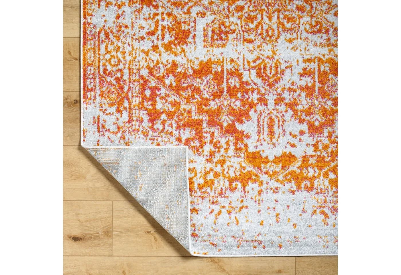 Livabliss Teppich SYRACUSA Kurzflor 12 mm Orange - Bild 3