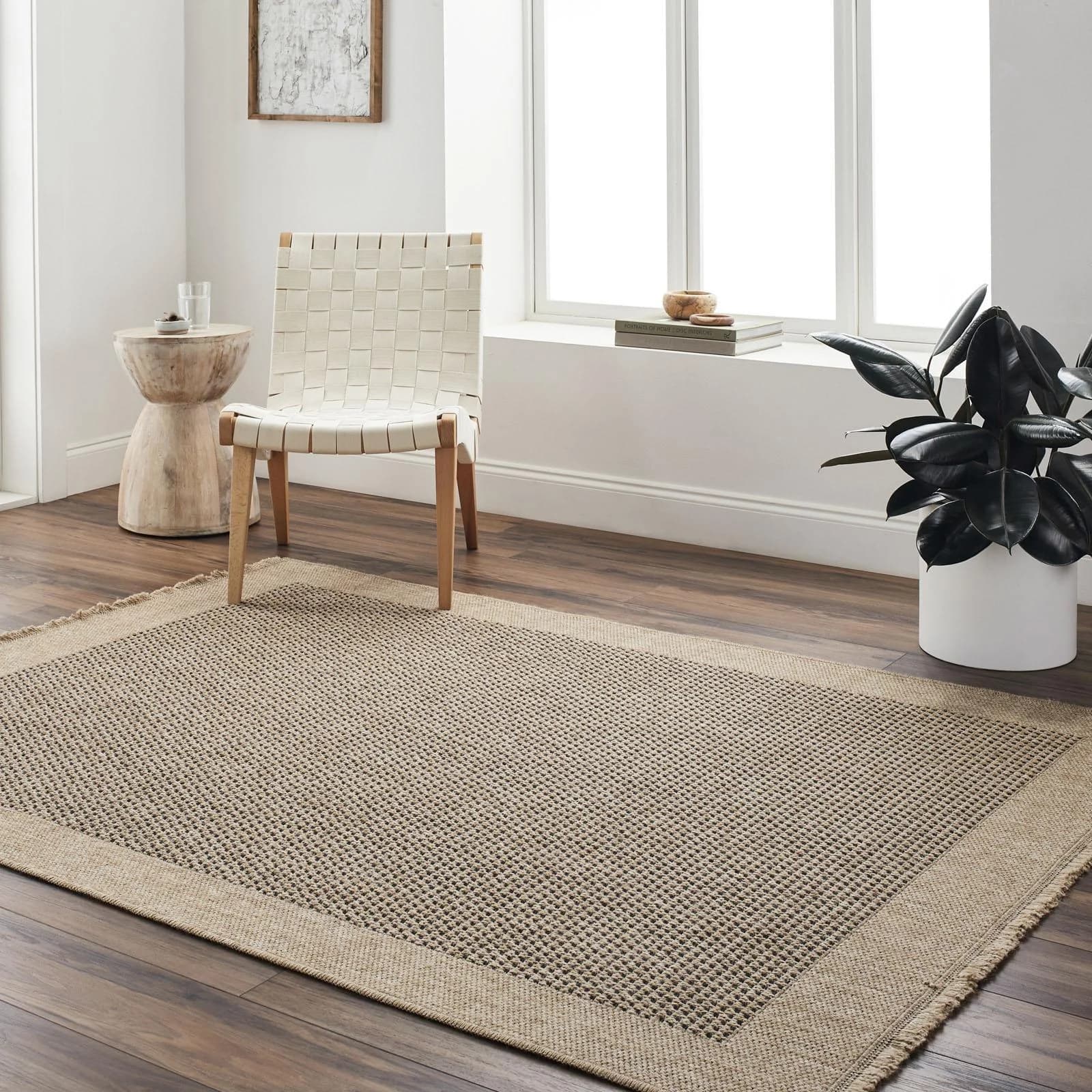 Teppich LIVABLISS Burlington Beige 120x170 cm Kunstfaser