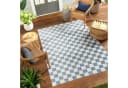 Livabliss Teppich Cleveland Rechteckig Blau Maschinenwaschbar Bild 2