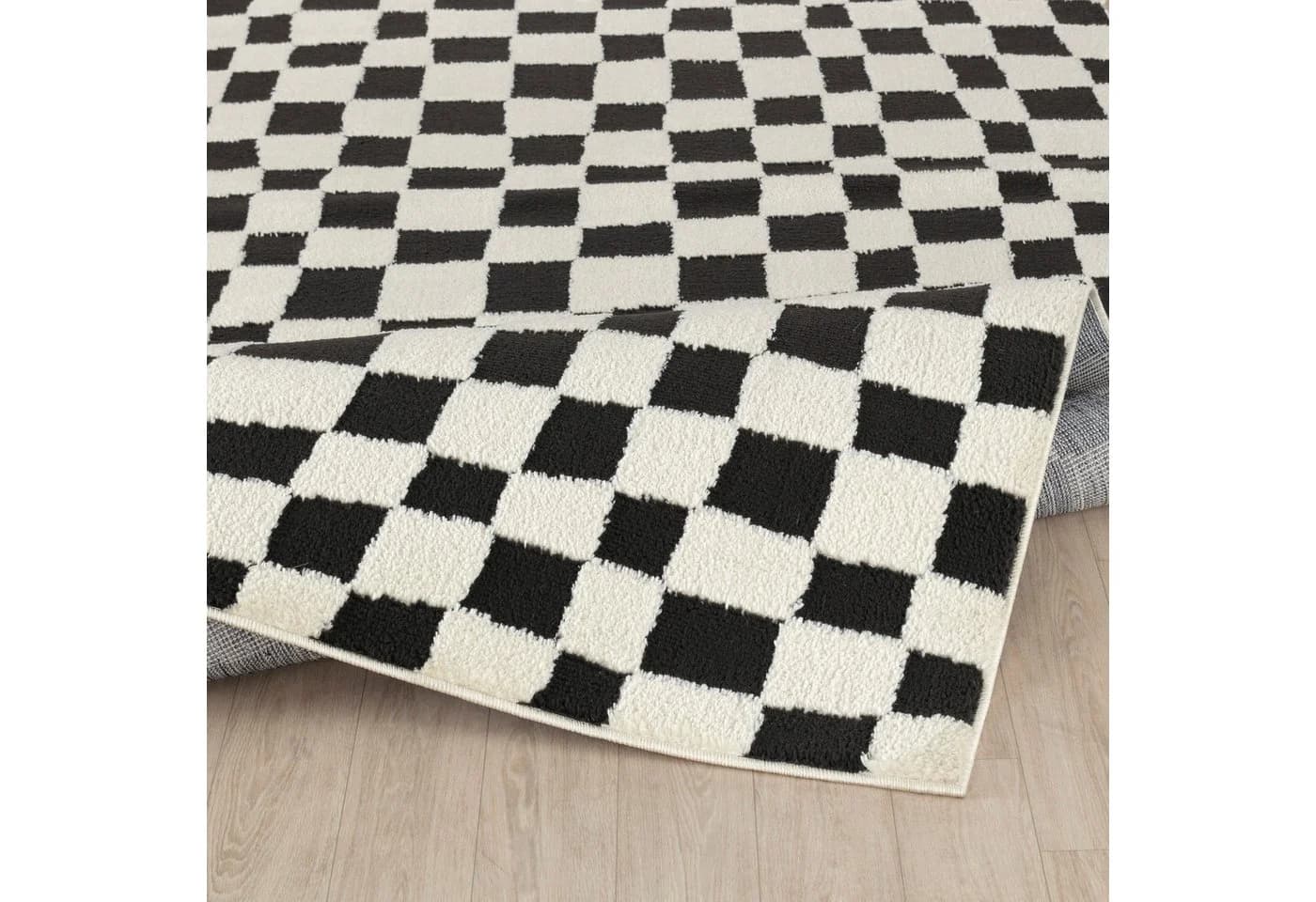 Livabliss Teppich GIJON, Skandinavischer Kurzflor Wohnzimmerteppich 160x213 cm - Bild 3