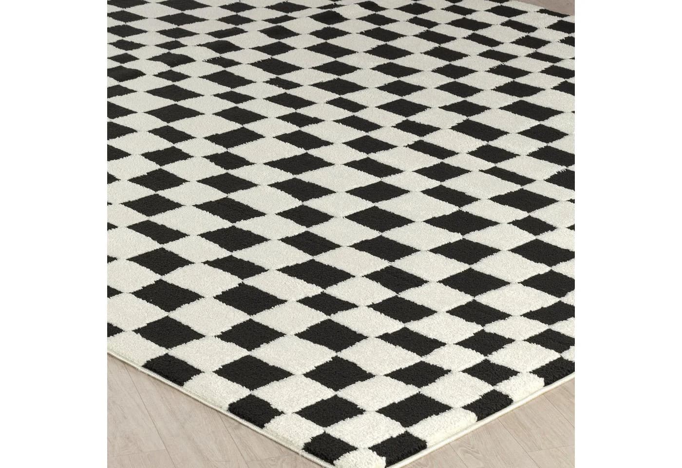Livabliss Teppich GIJON, Skandinavischer Kurzflor Wohnzimmerteppich 160x213 cm - Bild 5