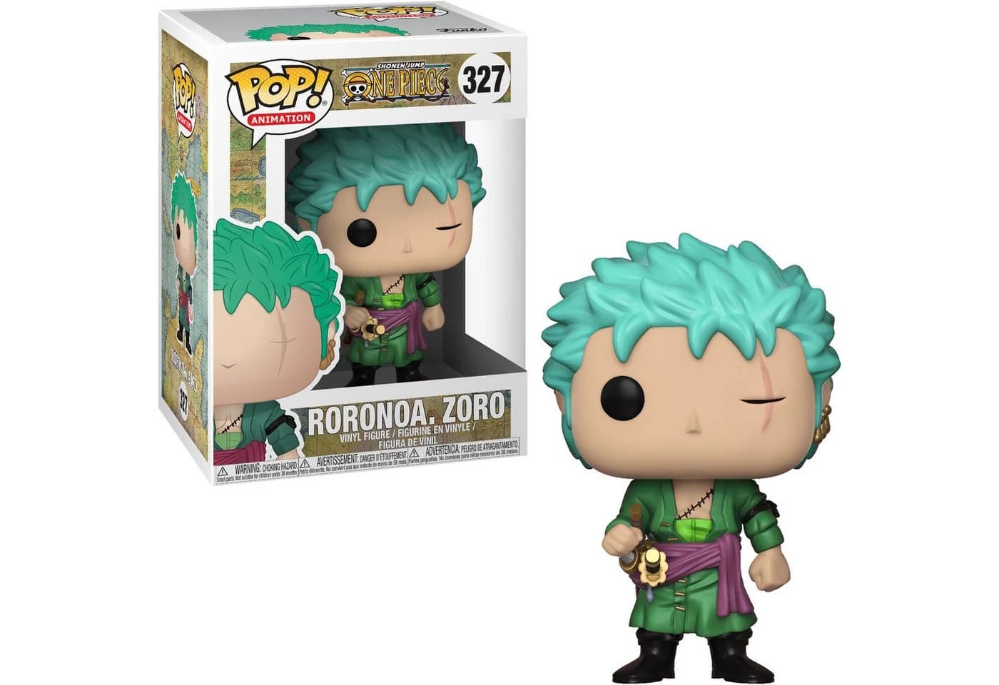 Funko POP! Zoro #327 Vinylfigur 9 cm