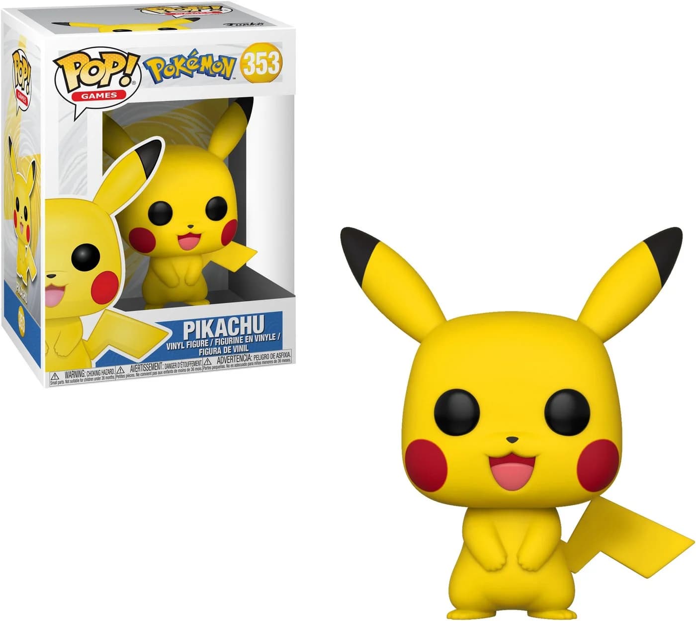 Funko POP Games Pokémon Pikachu Actionfigur Gelb