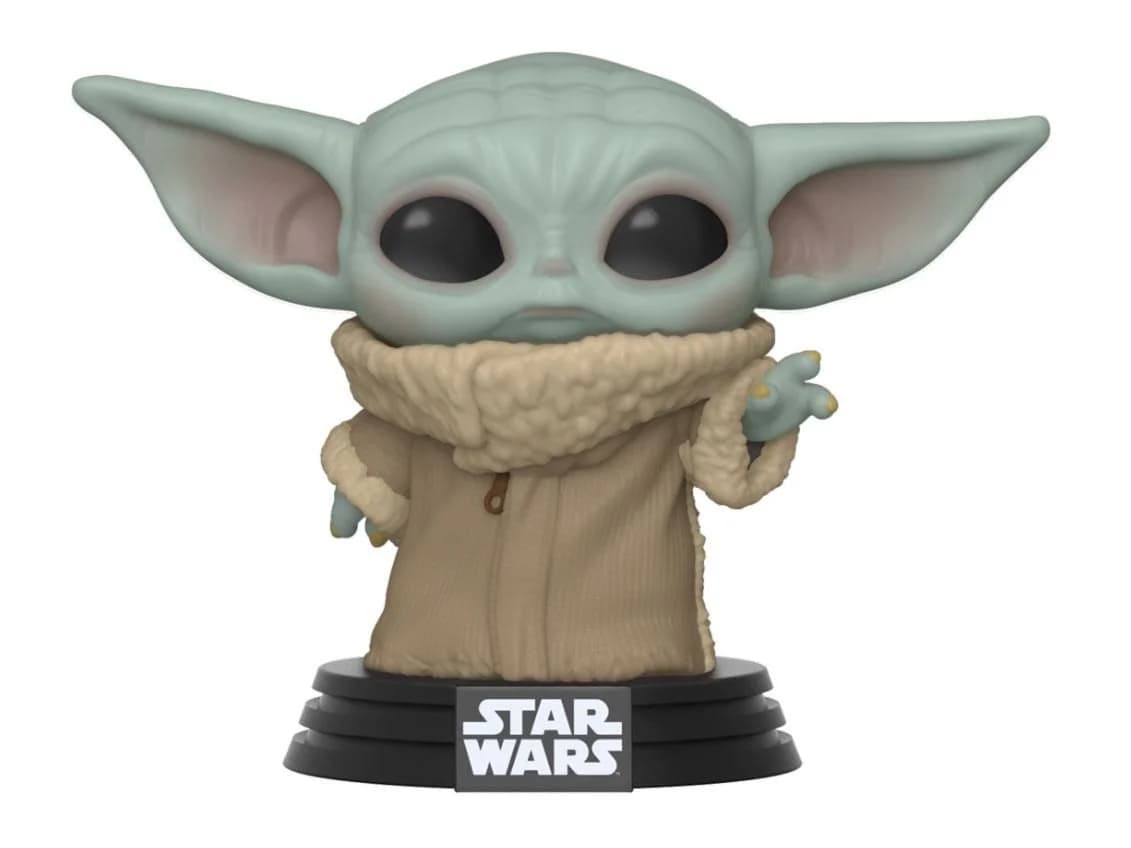 Funko POP Star Wars Mandalorian The Child Grogu, 9 cm, Wackelkopf