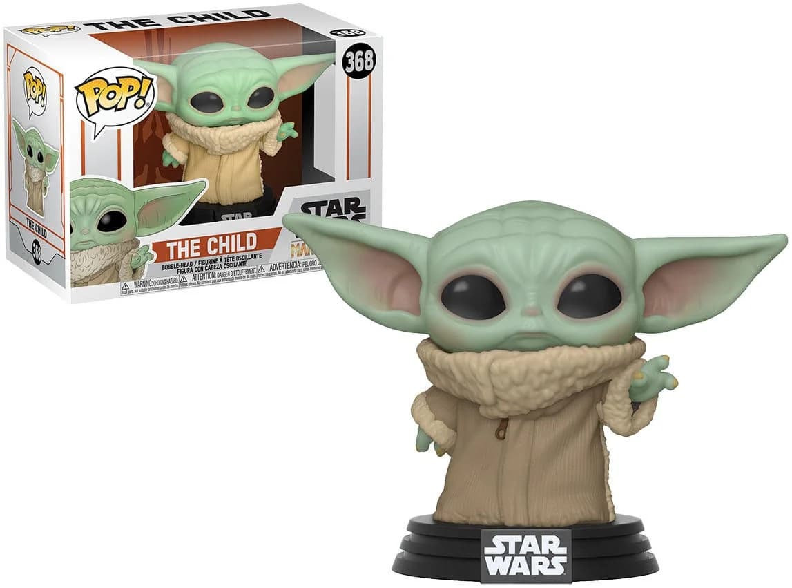 Funko POP Star Wars Mandalorian The Child Grogu, 9 cm, Wackelkopf - Bild 2