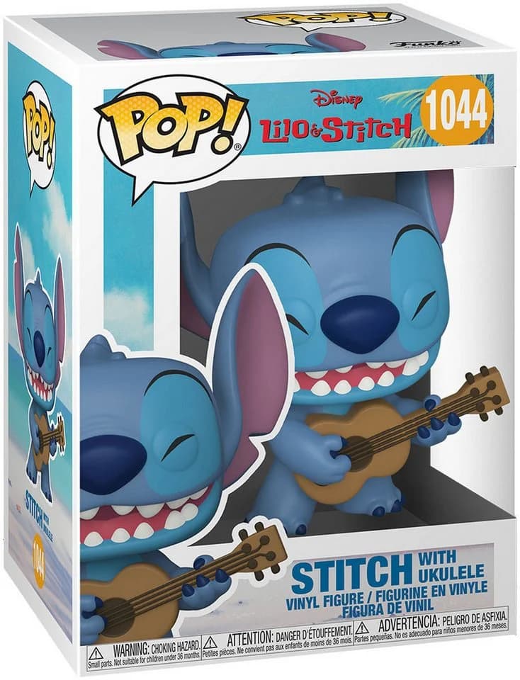 Funko POP! Lilo & Stitch Stitch mit Ukulele 9 cm