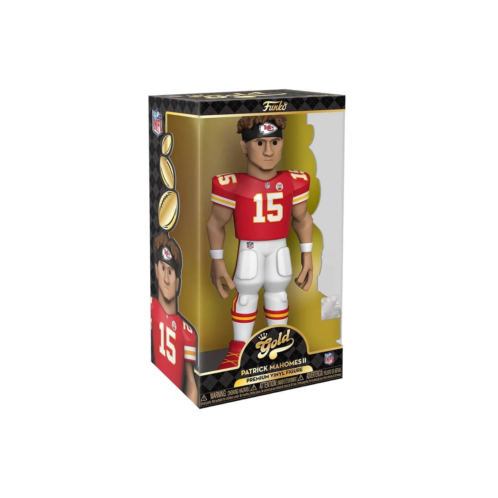 NFL Patrick Mahomes II Gold Vinyl Figur 30 cm