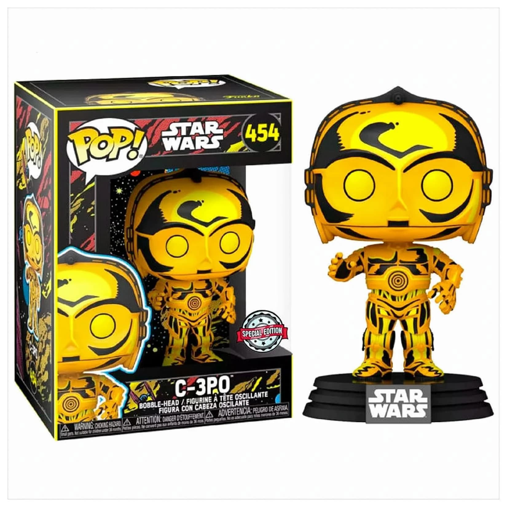 Funko POP Star Wars C-3PO Retro Series Vinyl Figur