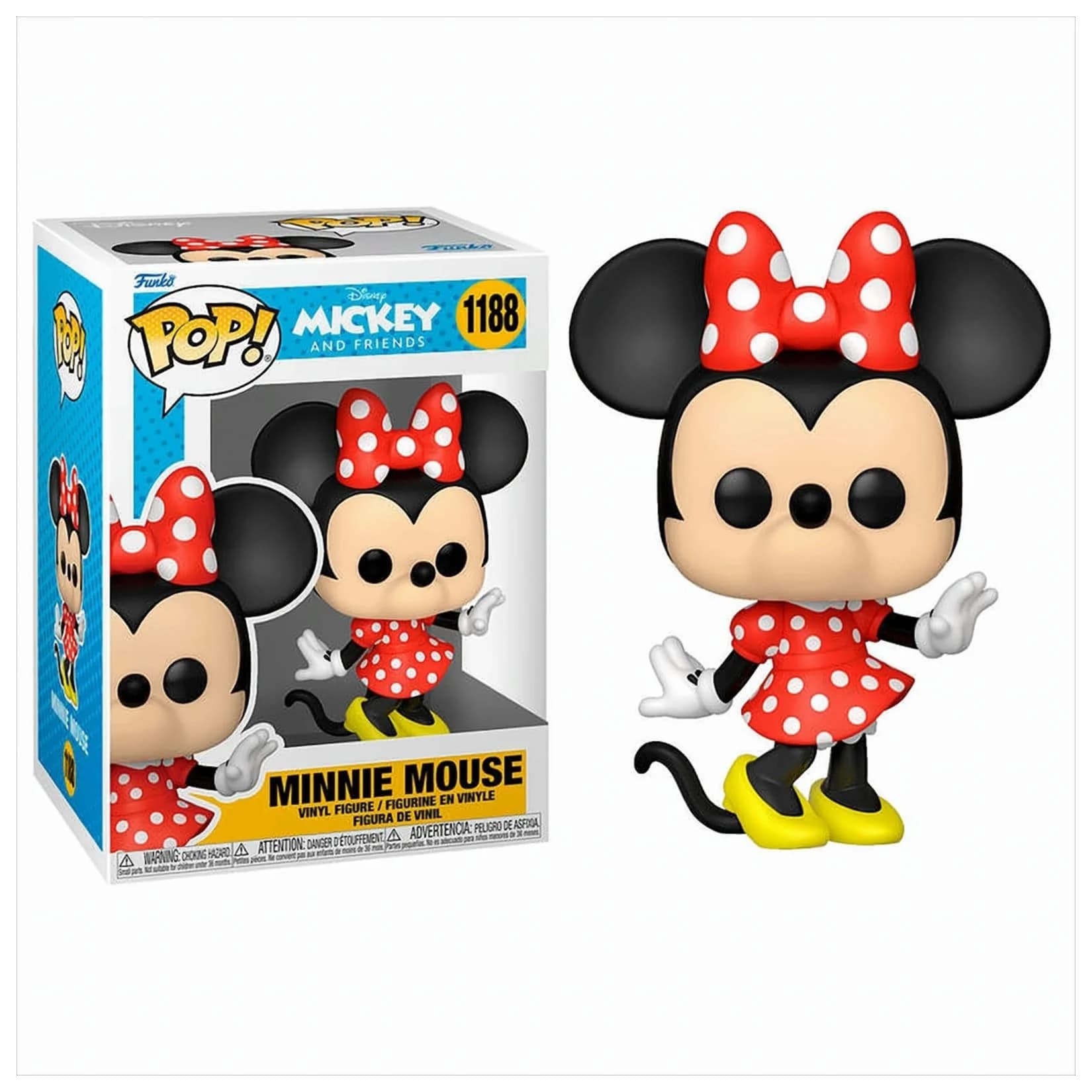 Funko POP Disney Mickey and Friends Minnie Mouse Vinyl Figur