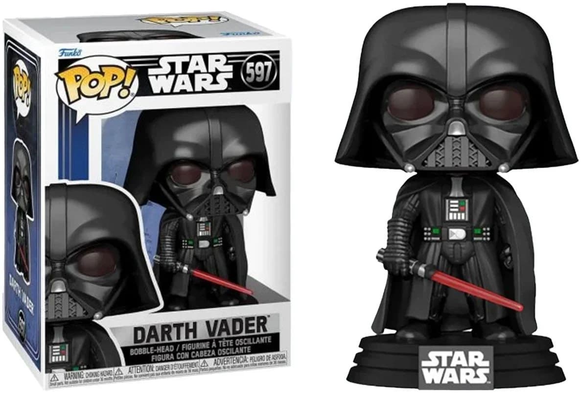 Funko POP Star Wars Darth Vader Actionfigur Schwarz