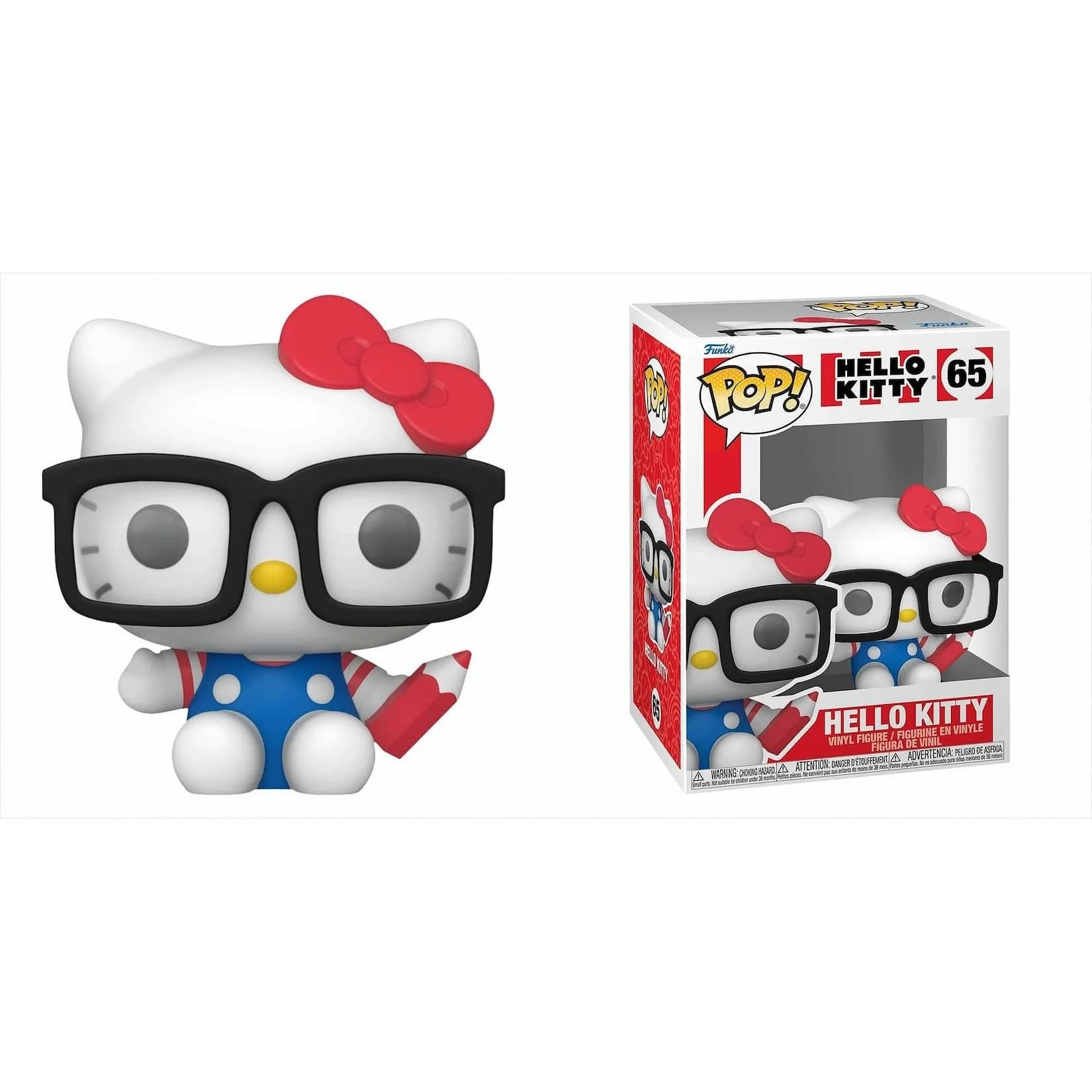 Funko Spielfigur POP! Hello Kitty Nerd mit Brille