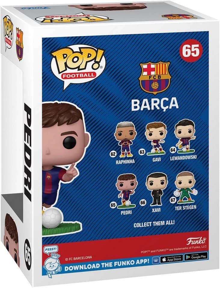 Funko POP! Fussball Pedri FC Barcelona Vinyl-Figur - Bild 3