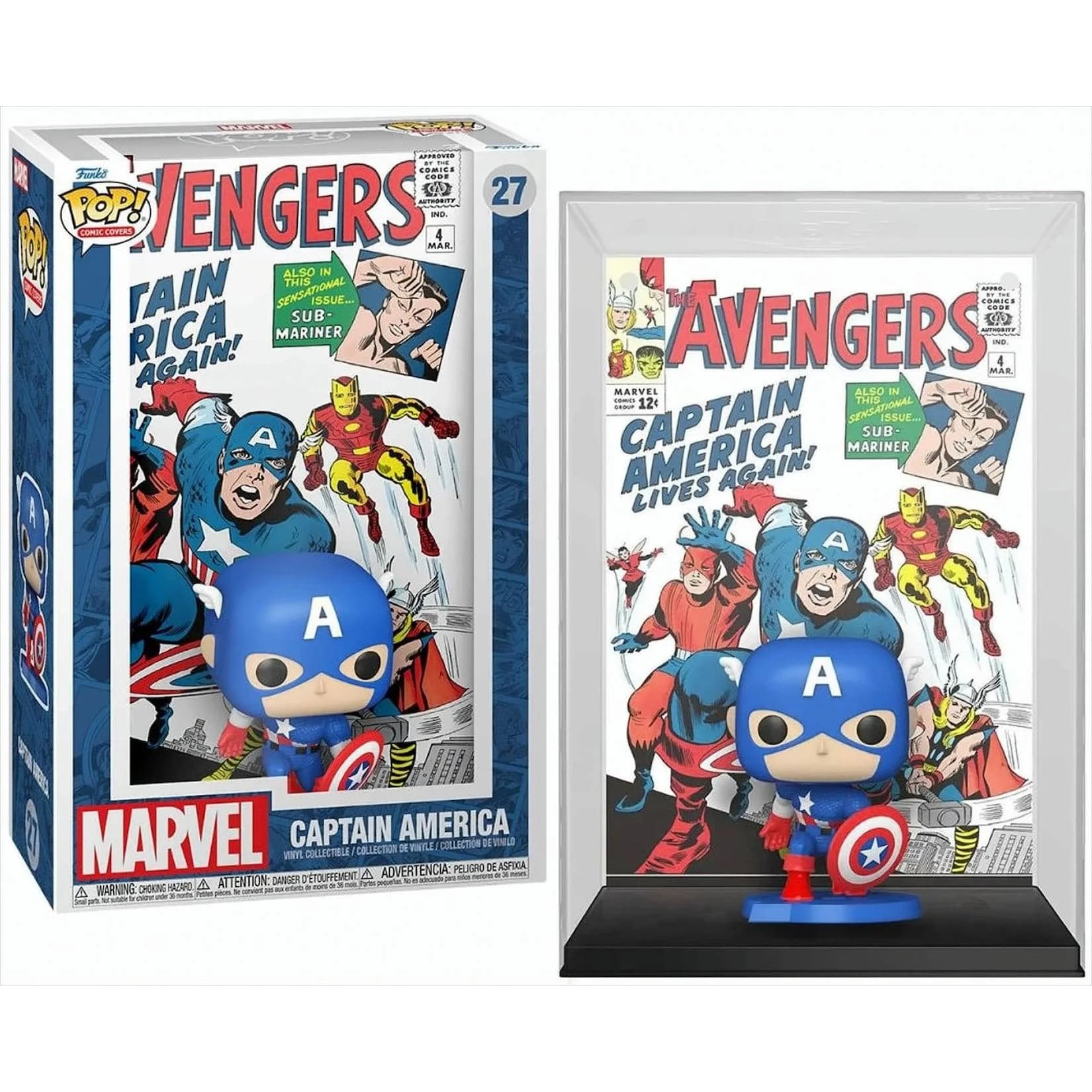 Funko POP! The Avengers - Comic Cover - Captain America #72499