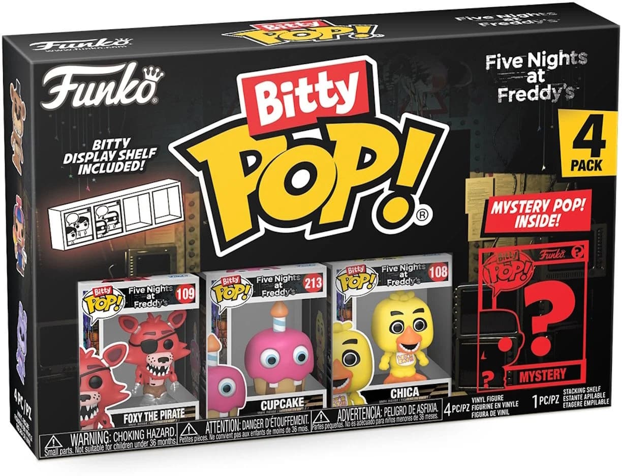 Funko Five Nights at Freddy's Bitty POP! 4er-Pack Foxy 2,5 cm - Bild 2