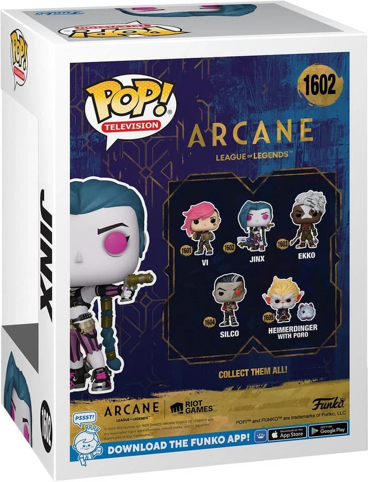 Funko Sammelfigur League of Legends Arcane Jinx #1602 - Bild 3