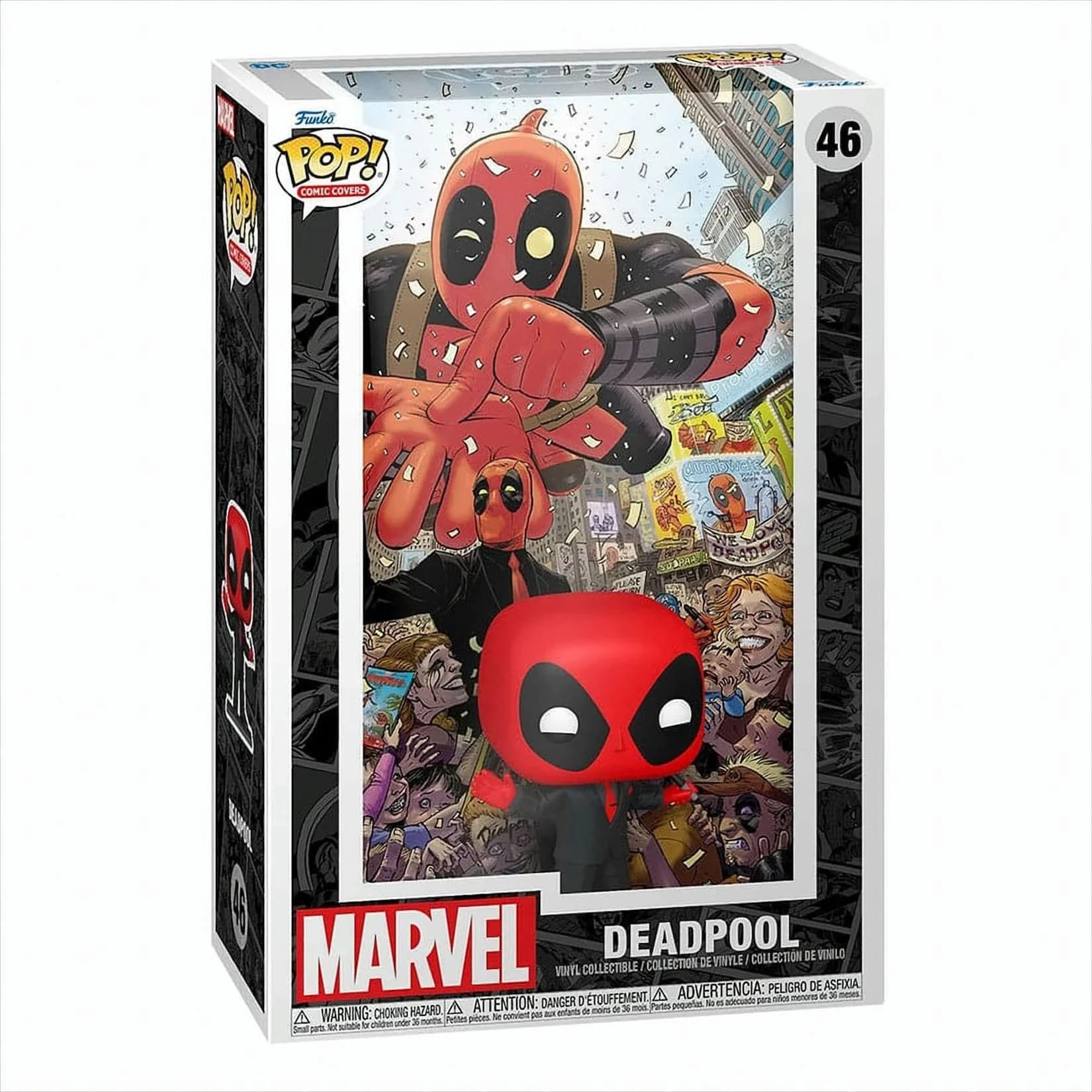 Funko POP! Marvel Comic Cover Deadpool (2025) #1 Deadpool in Black Suit