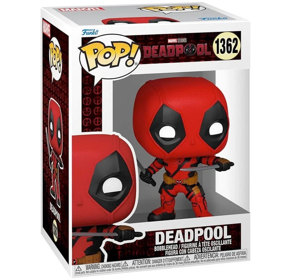 Funko POP Deadpool & Wolverine - Deadpool Vinyl Figur 9 cm - Bild 2