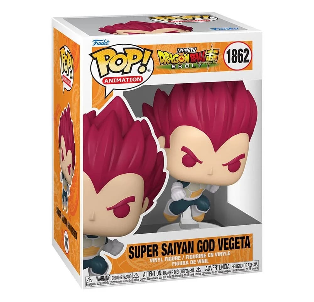 Funko POP! Dragon Ball Super Vegeta SSG #80362 Sammlerfigur