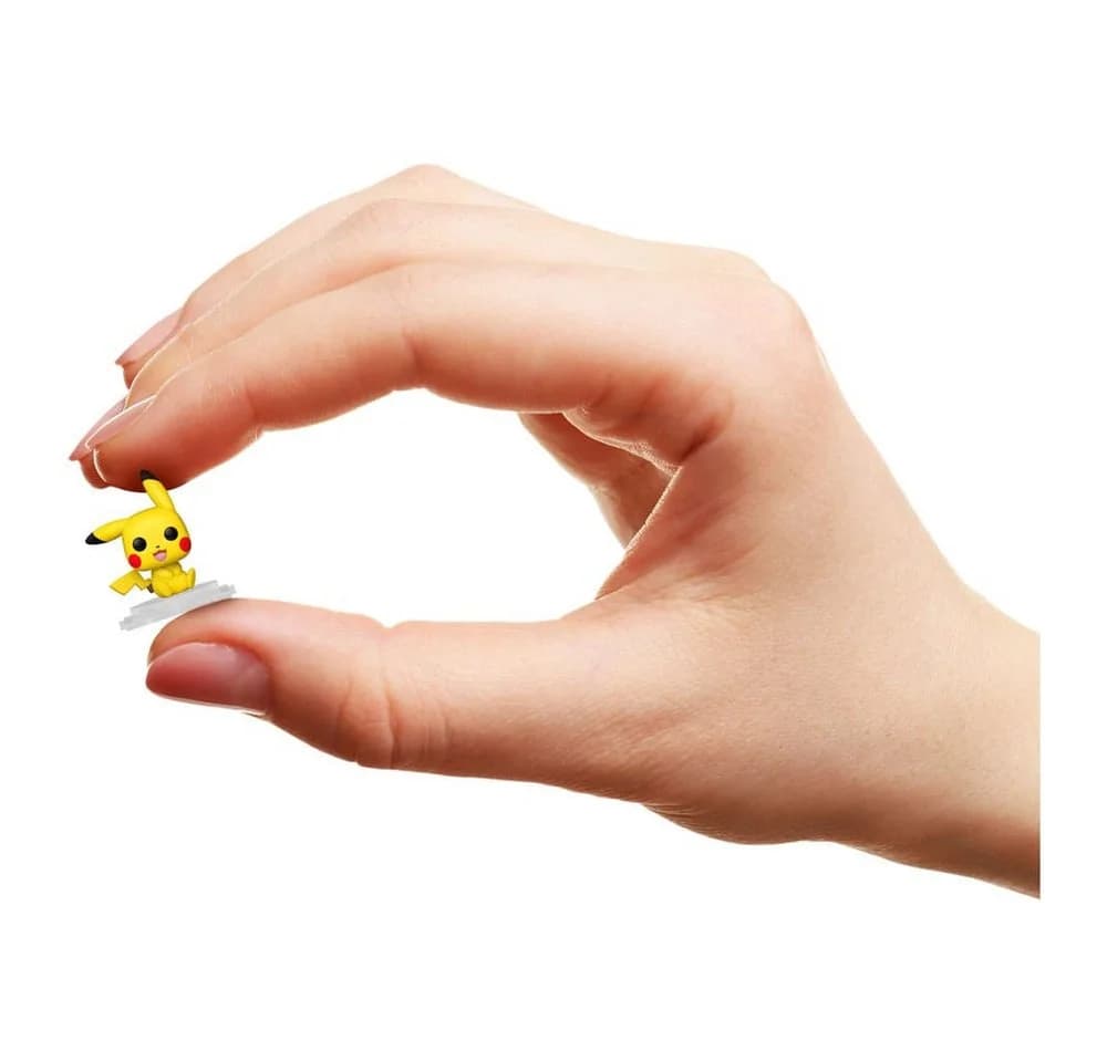 Funko Pokémon Bitty 4er-Pack Series 1 Vinyl Figuren Pikachu Aquana Raupy Tragosso - Bild 4