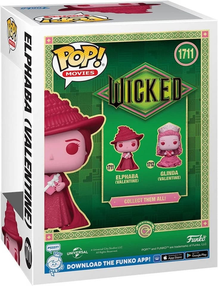 Funko POP! Vinyl Figur Wicked Elphaba Valentine 1711 - Bild 3