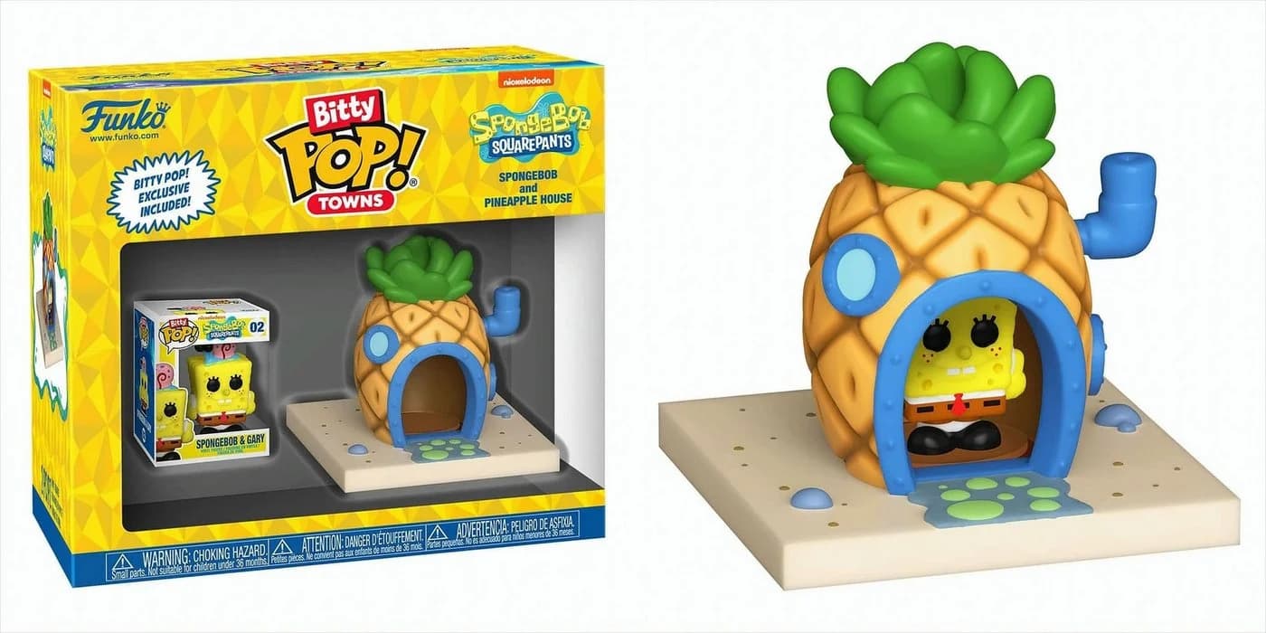 Funko Bitty POP! Town: Spongebob - Spongebob at Home #83638 - Bild 2
