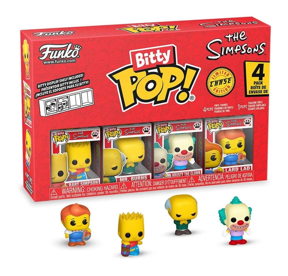 Funko Pop! Die Simpsons Bitty POP! 4er-Pack 2 cm - Bild 2