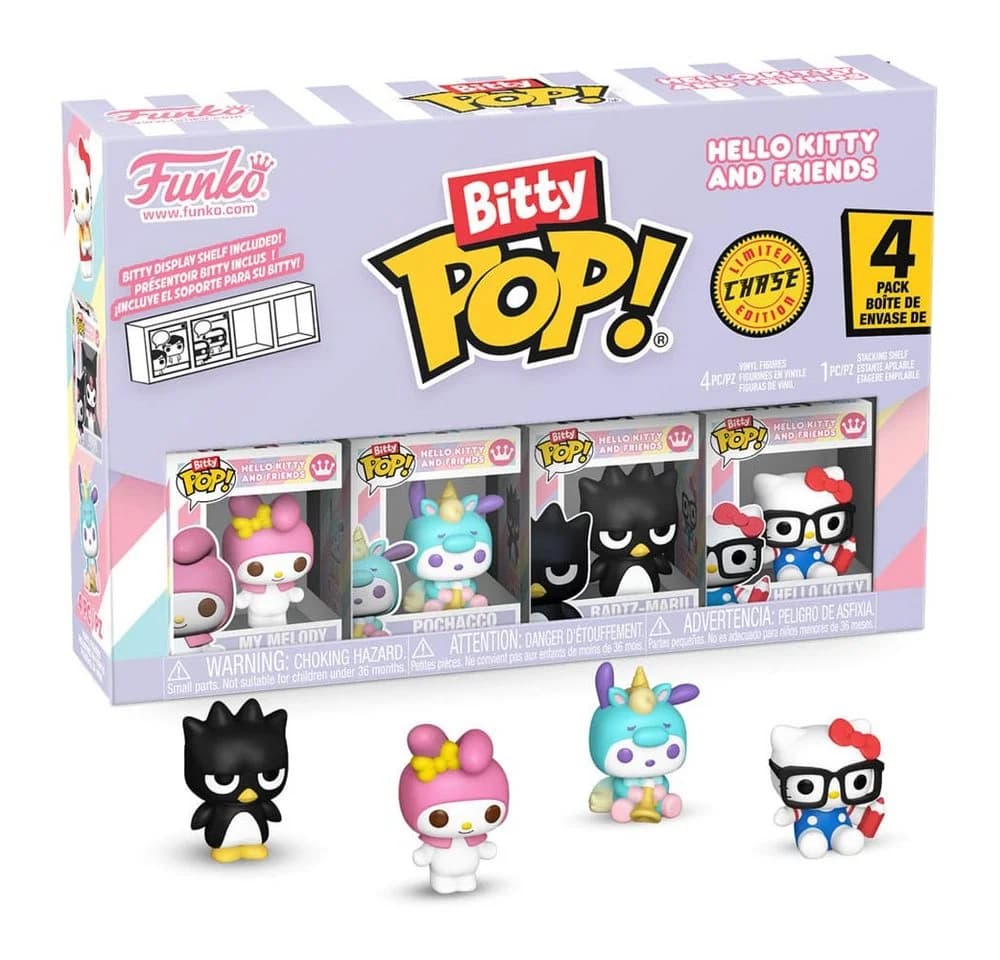 Funko Hello Kitty and Friends Bitty POP! 4er-Pack Bunt Vinyl - Bild 2
