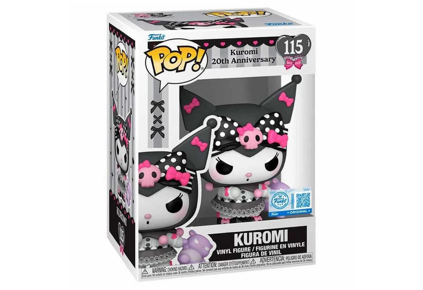 Funko Sammelfigur Kuromi 20th Anniversary Exclusive #115 Schwarz - Bild 2