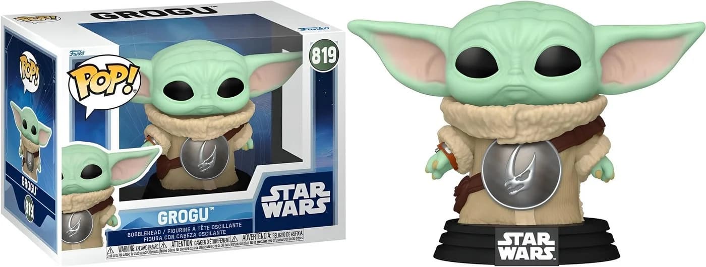 Funko POP! Star Wars Mandalorian & Grogu Vinyl-Figur