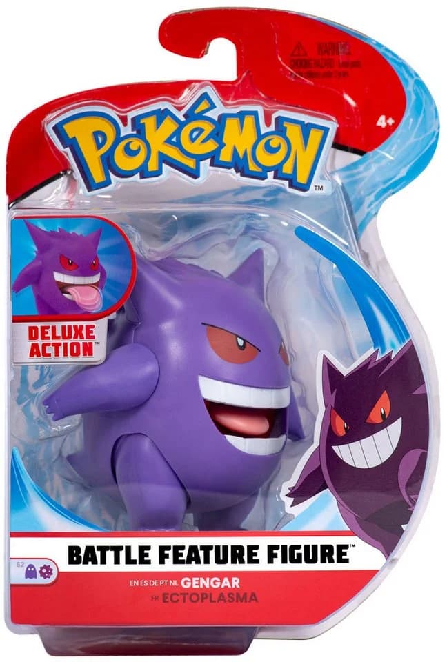 Jazwares Pokémon Battle Feature Figur Gengar NEU & OVP - Bild 2