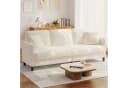 ToteBox 3-Sitzer Teddy Fleece Sofa Beige Bild 2