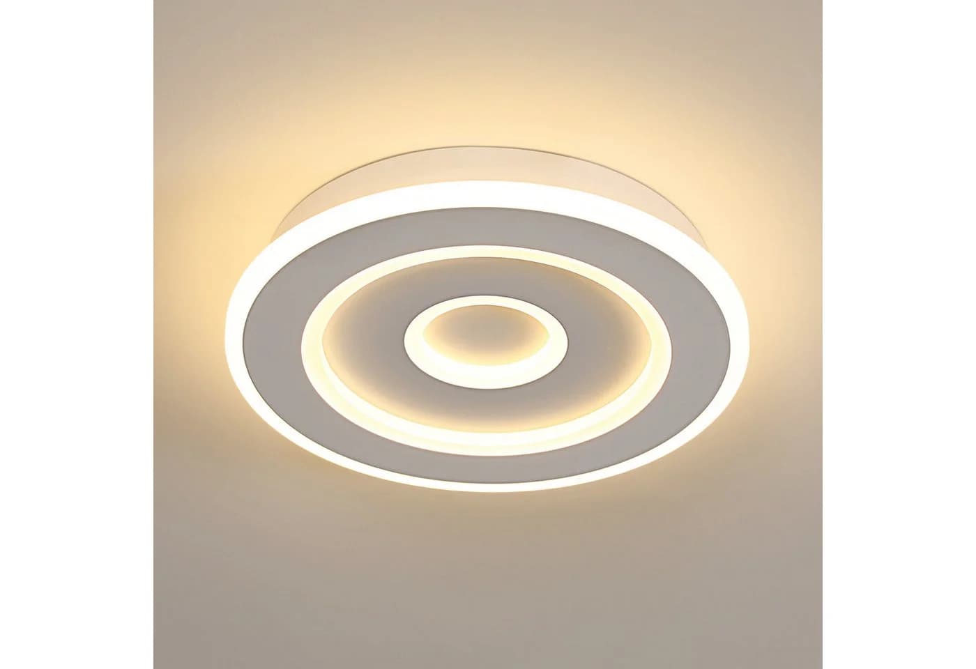 Riserva Ultradünne Runde Deckenleuchte Weiß 28W 3000K Warmweiß - Bild 2