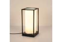 Riserva Schreibtischlampe Schwarz/Weiß mit Touch-Dimmer und Stoffschirm Bild 1