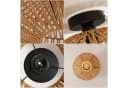 Riserva Rattan Deckenlampe Ø40cm E27 Retro Boho Bild 5