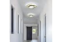Riserva LED Deckenleuchte Gold 35W Doppelring-Design Bild 5