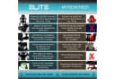 ELITE Gaming Stuhl Destiny RGB Gaming Chair Schwarz/Rot Bild 3