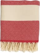 livessa Strandtuch 100% Baumwolle Rot XXL 90x180 cm Bild 2